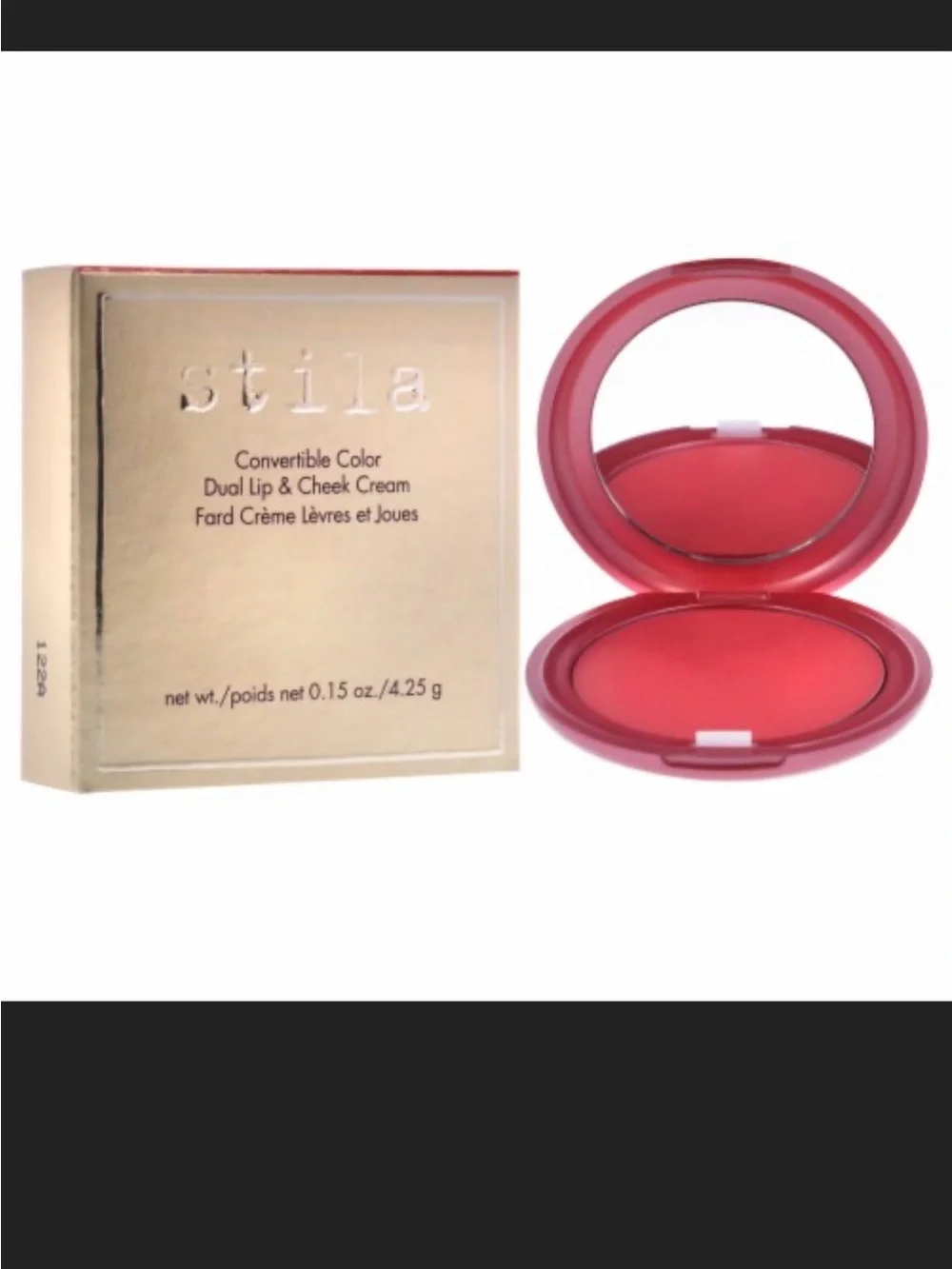 Stila Convertible Color Dual Lip & Cheek Cream — Petunia Pink Coral